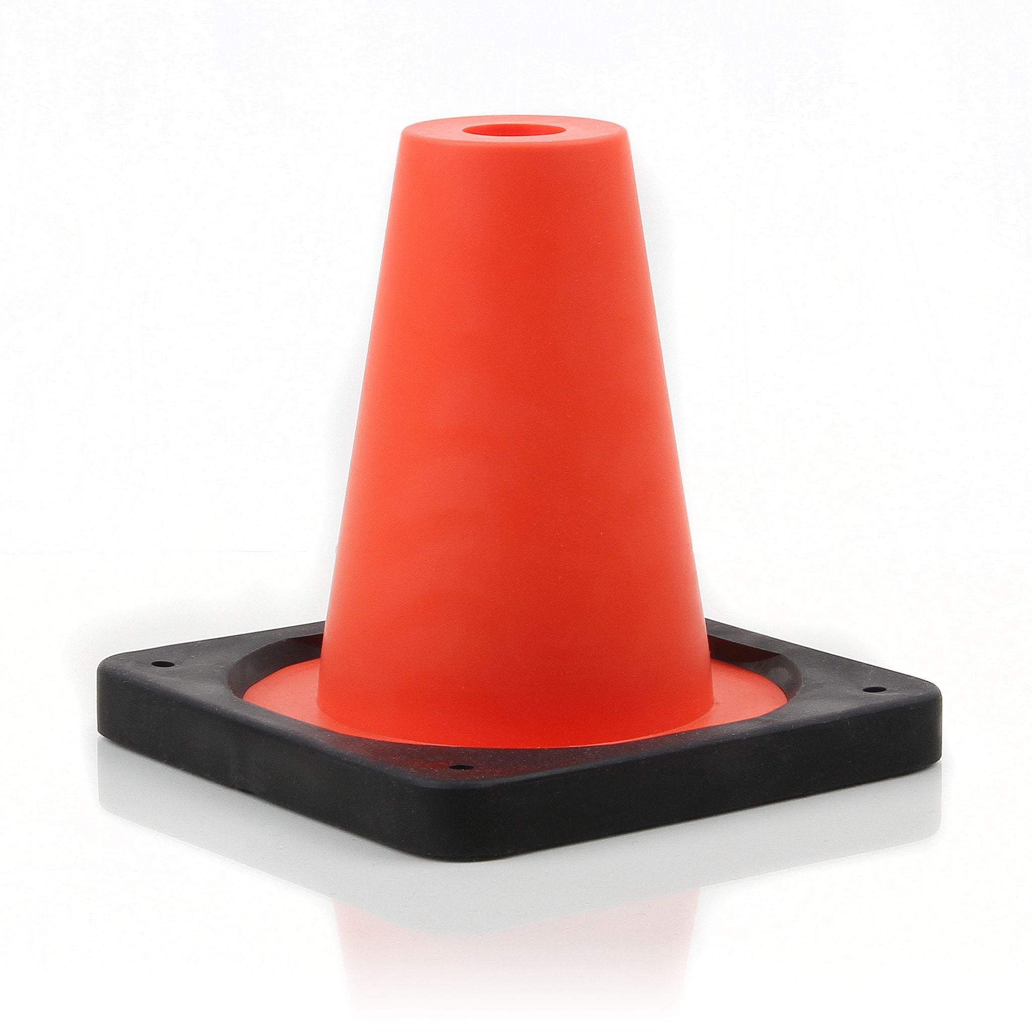 Weighted pylon with weight - 6" tall for ice hockey
